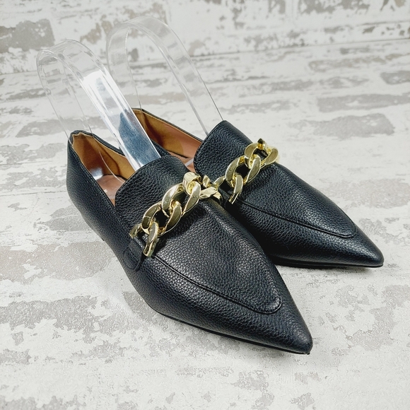 NEW Linea Paolo Womens Mabel Pointed Toe Old Money Loafers A261 - Picture 4 of 11